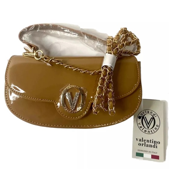 Valentino Orlandi Evening Bag with Top Handle with Removable Strap - NWT - Picture 2 of 9